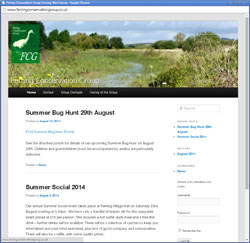 Ferring Conservation Group Website West Sussex