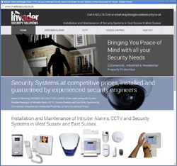 Invader Security Alarms CCTV Worthing West Sussex